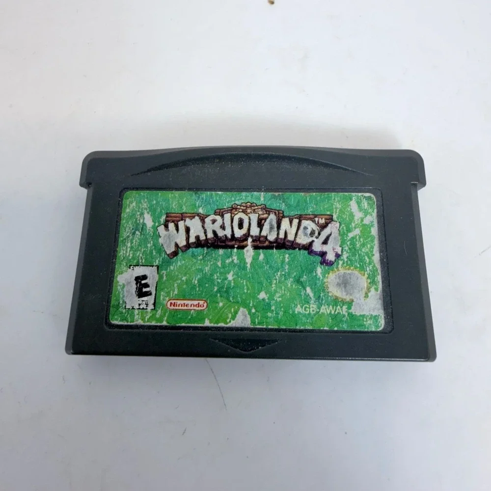 Wario Land 4 Nintendo Game Boy Advance GBA Game Cartridge Authentic